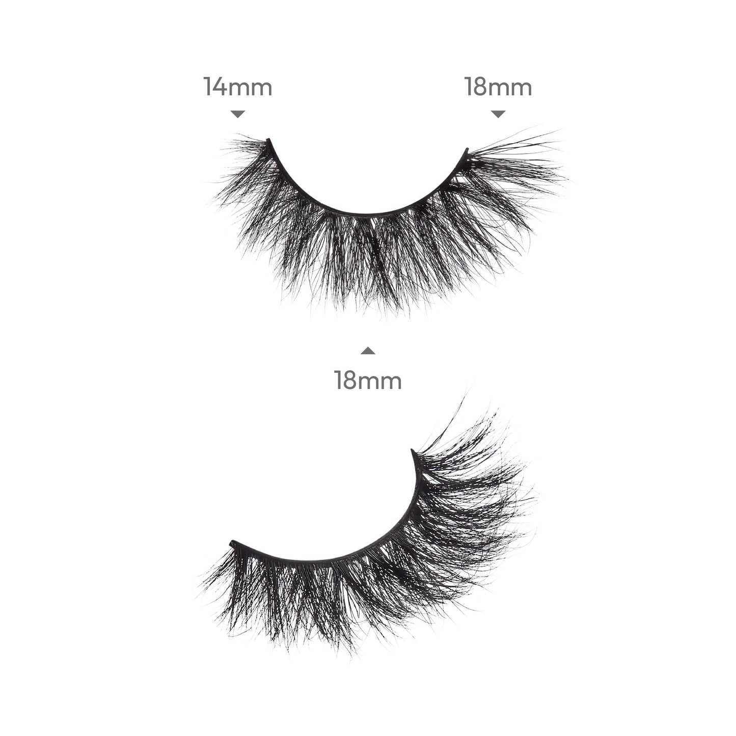 i-ENVY False Lashes Luxury Mink Collection Eyelashes 100% Real Mink Glamorous Eye Look Lashes Maximum Fluffiness 3D Multi-Curl Angle Beauty & Personal Care i•ENVY