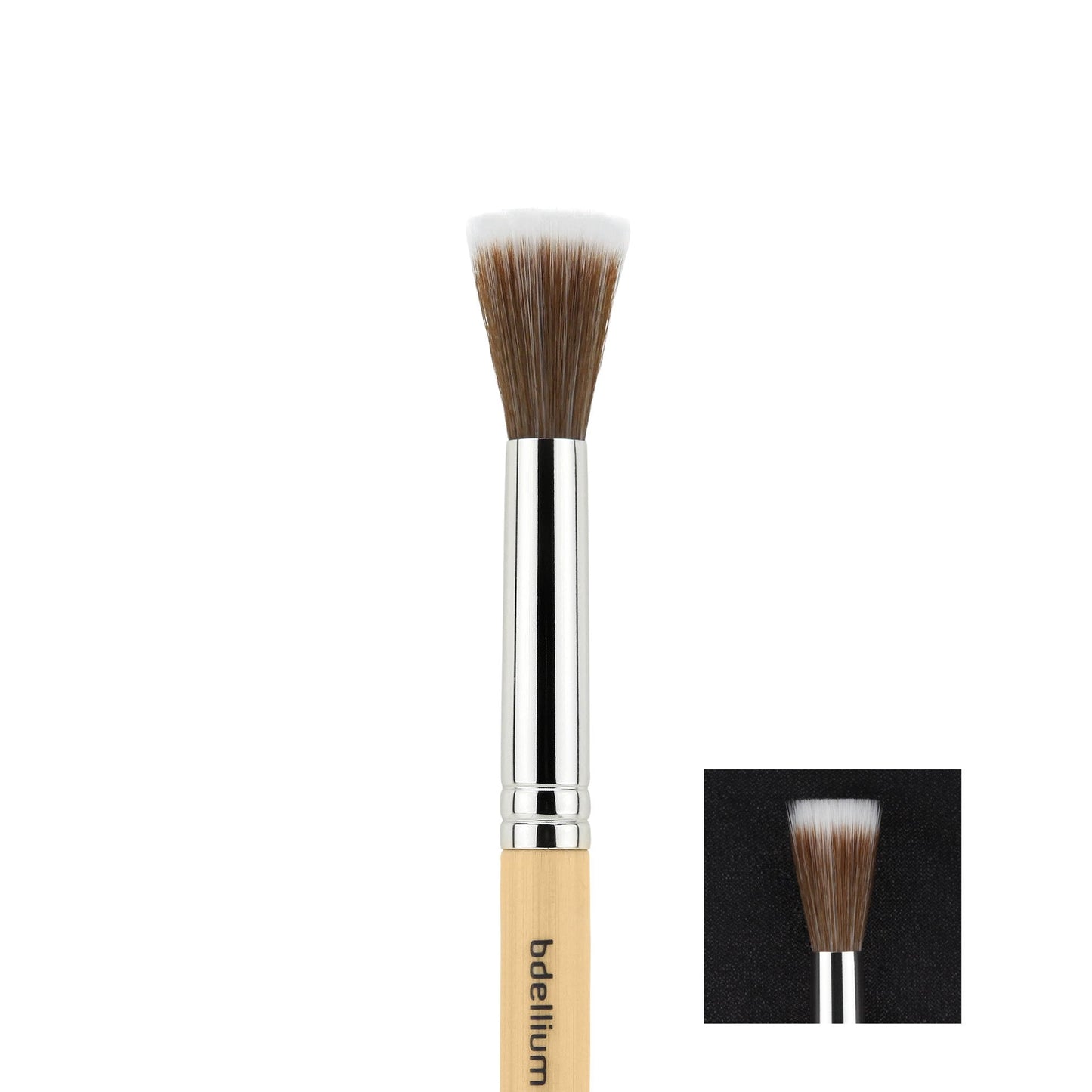 Bdellium Tools Professional Makeup Brush - Special FX Series 193 Small Stippling - With Soft Synthetic Fibers, For Airbrushed Finish (Bamboo, 1pc) Beauty & Personal Care BDELLIUM TOOLS