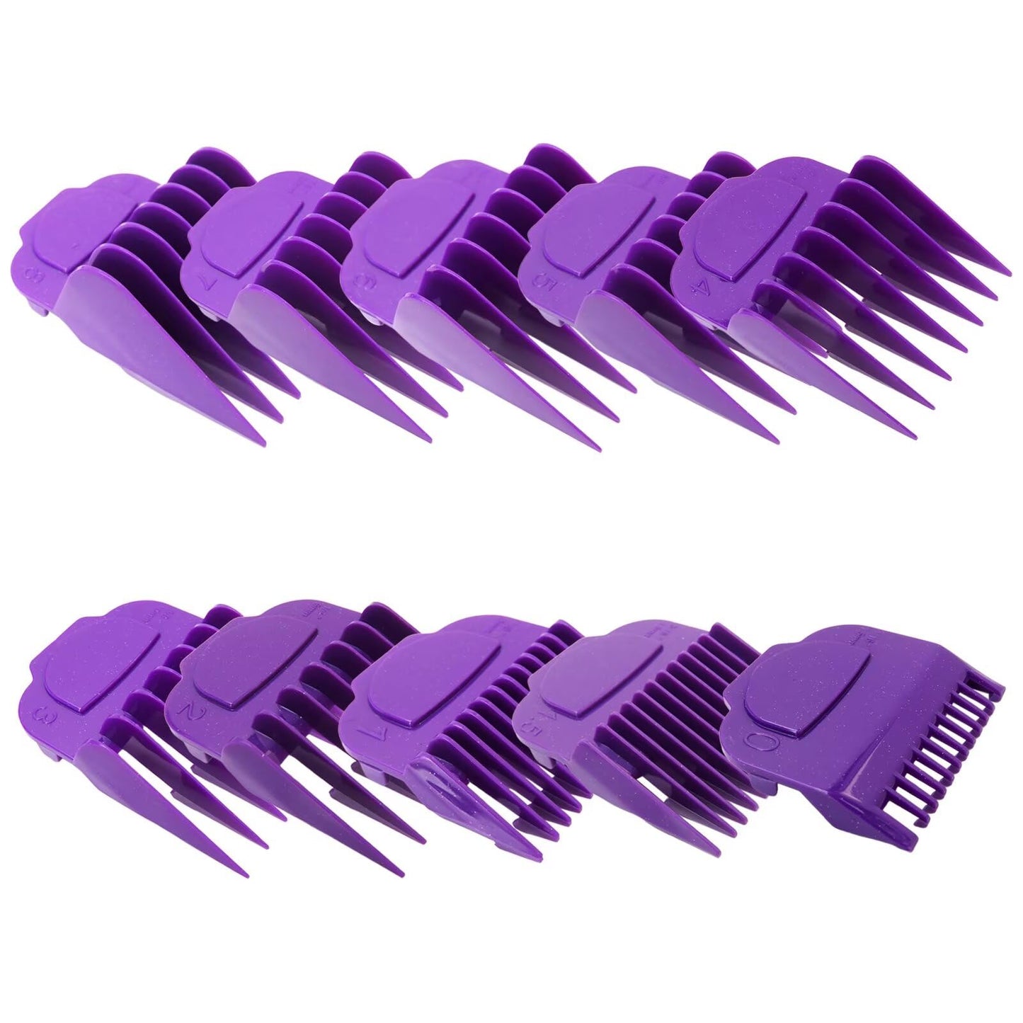 New 10-Pack 1/16" to 1" Magnetic Clipper Guards Guide Combs for Andis Fade/Master/Envy/bgrc/ultra edge pro clip clipper Beauty and Personal Care Gxcdizx