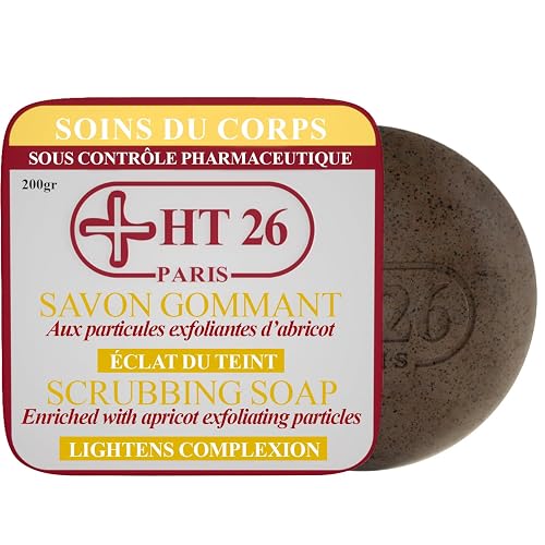 Ht26 Scrubbing Soap Enriched with Apricot Extract 6.4oz/ 200 G Beauty & Personal Care HT26 PARIS
