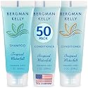 Bergman Kelly - Travel Shampoo and Conditioner Set - 1 fl oz, 100 Pieces, Tropical Waterfall - Delight Your Guests with Invigorating and Refreshing Beauty & Personal Care BERGMAN KELLY