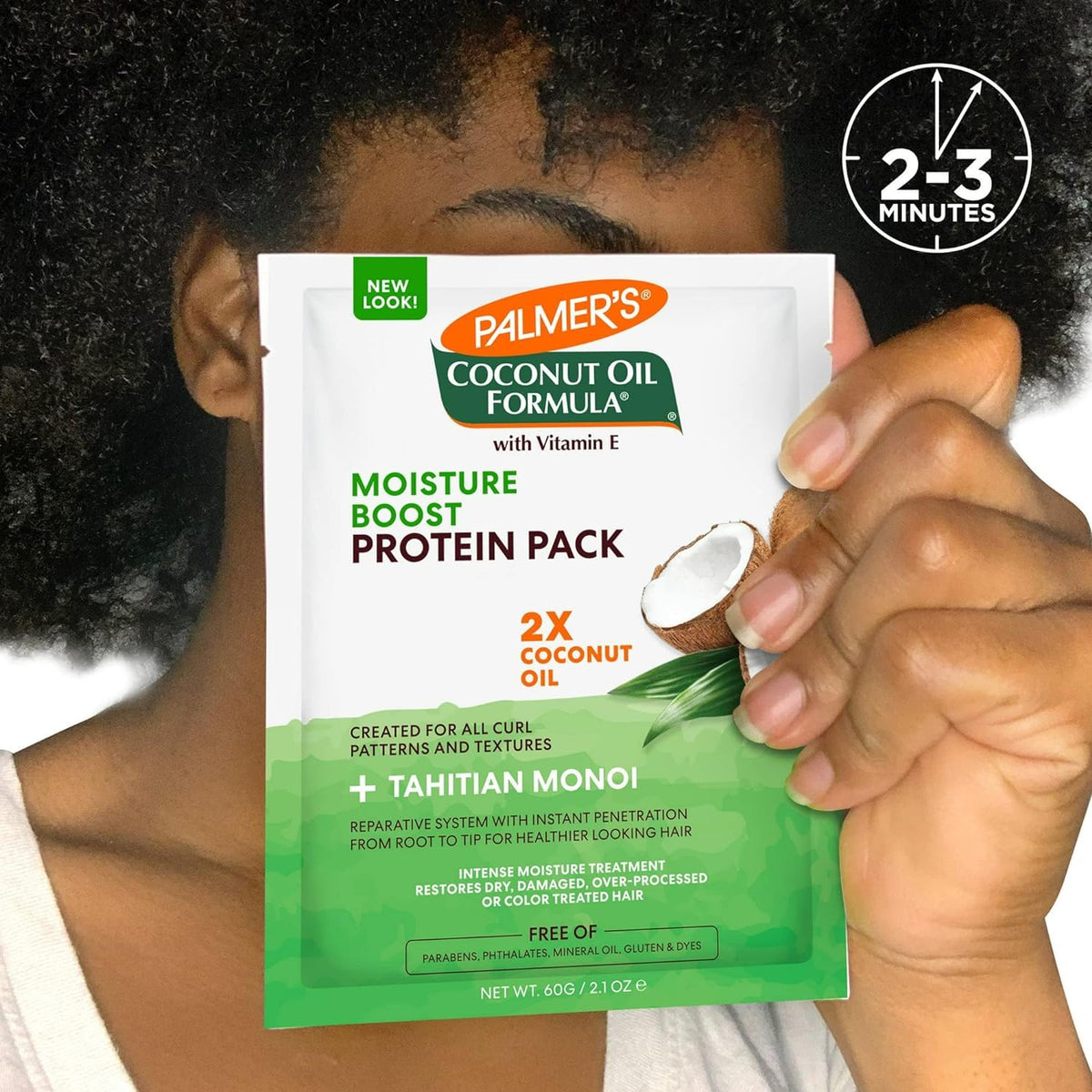 Palmer's Coconut Formula Moisture Boost 2.1 Oz. Protein Pack (12 Pieces) (62ml)