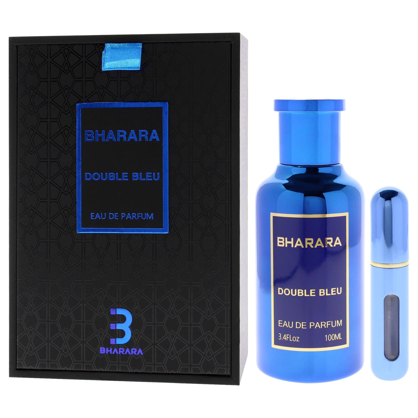 Double Bleu by Bharara for Men - 3.4 oz EDP Spray Beauty & Personal Care B Bharara