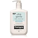 Neutrogena Ultra Gentle Daily Facial Cleanser for Sensitive Skin, Oil-Free, Soap-Free, Hypoallergenic & Non-Comedogenic Foaming Face Wash, 12 fl. oz Beauty & Personal Care Neutrogena