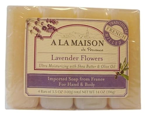 A La Maison Bar Soap Lvndr Flwr Value 4 Ct Beauty & Personal Care A LA MAISON