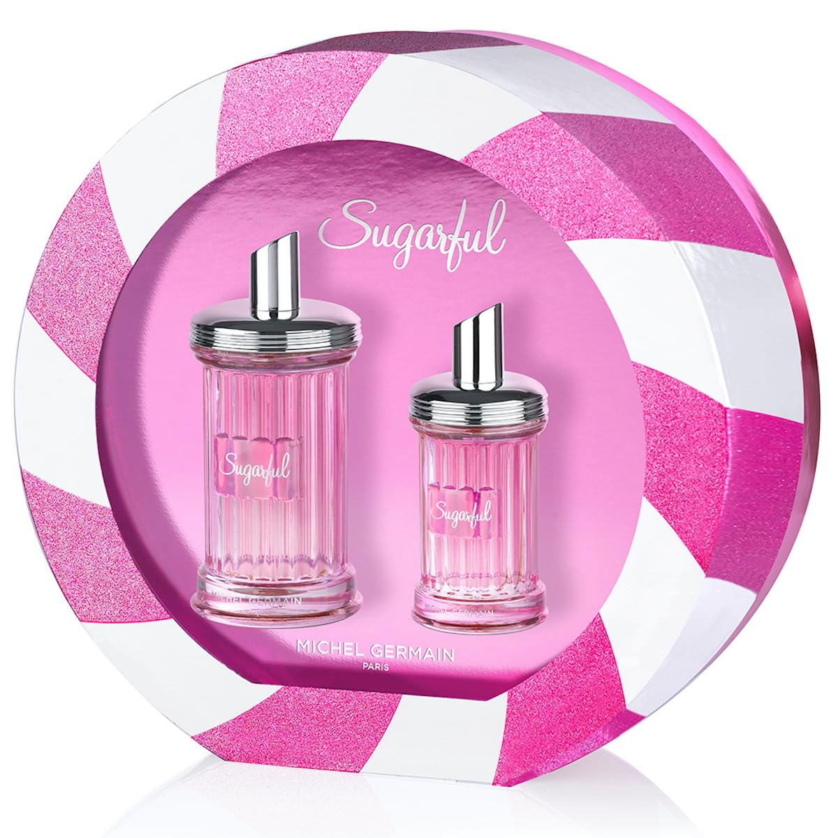 Michel Germain Sugarful Eau de Parfum, Notes of Wild Strawberry, Pink Peony, Pink Cotton Candy, Vanilla, 2-Piece Gift Set Beauty & Personal Care Michel Germain