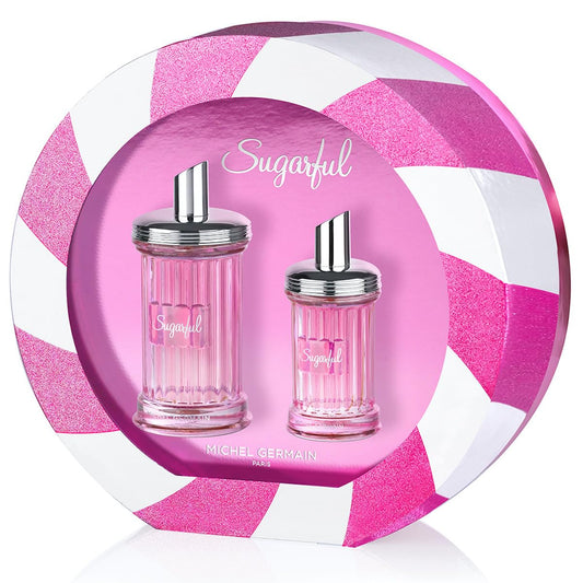 Michel Germain Sugarful Eau de Parfum, Notes of Wild Strawberry, Pink Peony, Pink Cotton Candy, Vanilla, 2-Piece Gift Set Beauty & Personal Care Michel Germain