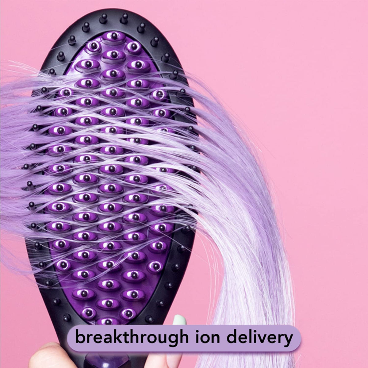 InStyler Straight Up Max Ceramic Straightening Brush - Detangling Hair Brush Straightener with Powerful Ceramic Heated Plates for Smooth, Frizz-Free