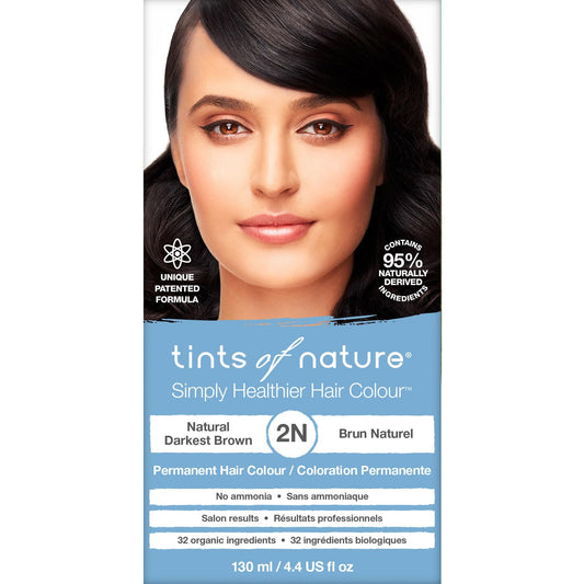 Tints of Nature - (2N) Natural Darkest Brown, 4 oz ( Multi-Pack) Beauty & Personal Care Tints of Nature