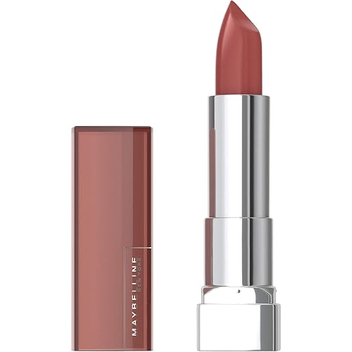 Maybelline Color Sensational Lipstick, Lip Makeup, Cream Finish, Hydrating Lipstick, Rum Riche, Deep Nude ,1 Count Beauty & Personal Care MAYBELLINE