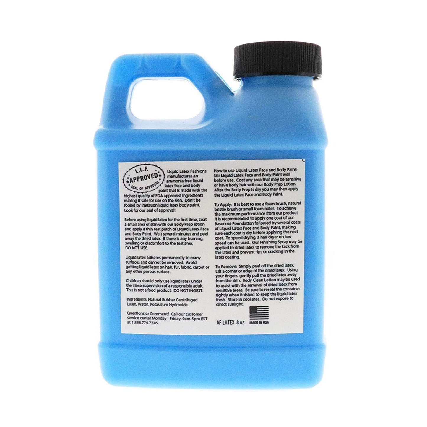 Liquid Latex Fashions- Ammonia Free Natural Face paint for Kids and Adults, Ideal for Artwork, Party, School Plays, Cosplays and Concerts Beauty & Personal Care Liquid Latex Fashions