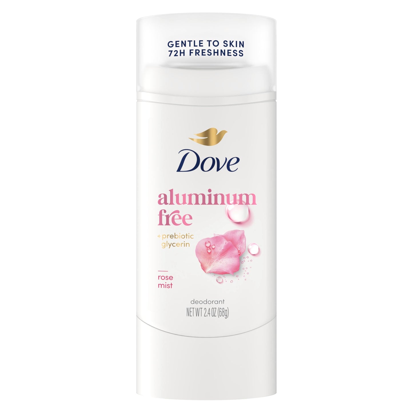 Dove Deodorant Stick Rose Mist for 72 Hour Odor Protection Aluminum Free 2.4 oz Beauty and Personal Care Dove