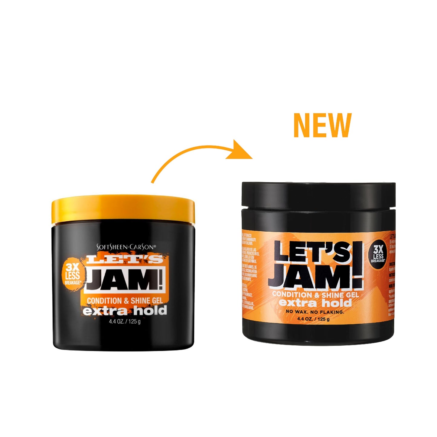 Hair Gel by SoftSheen-Carson Dark and Lovely Let's Jam, Shining and Conditioning Gel, Extra Hold, For all Hair Types, Styling Gel Also Great Beauty & Personal Care SoftSheen