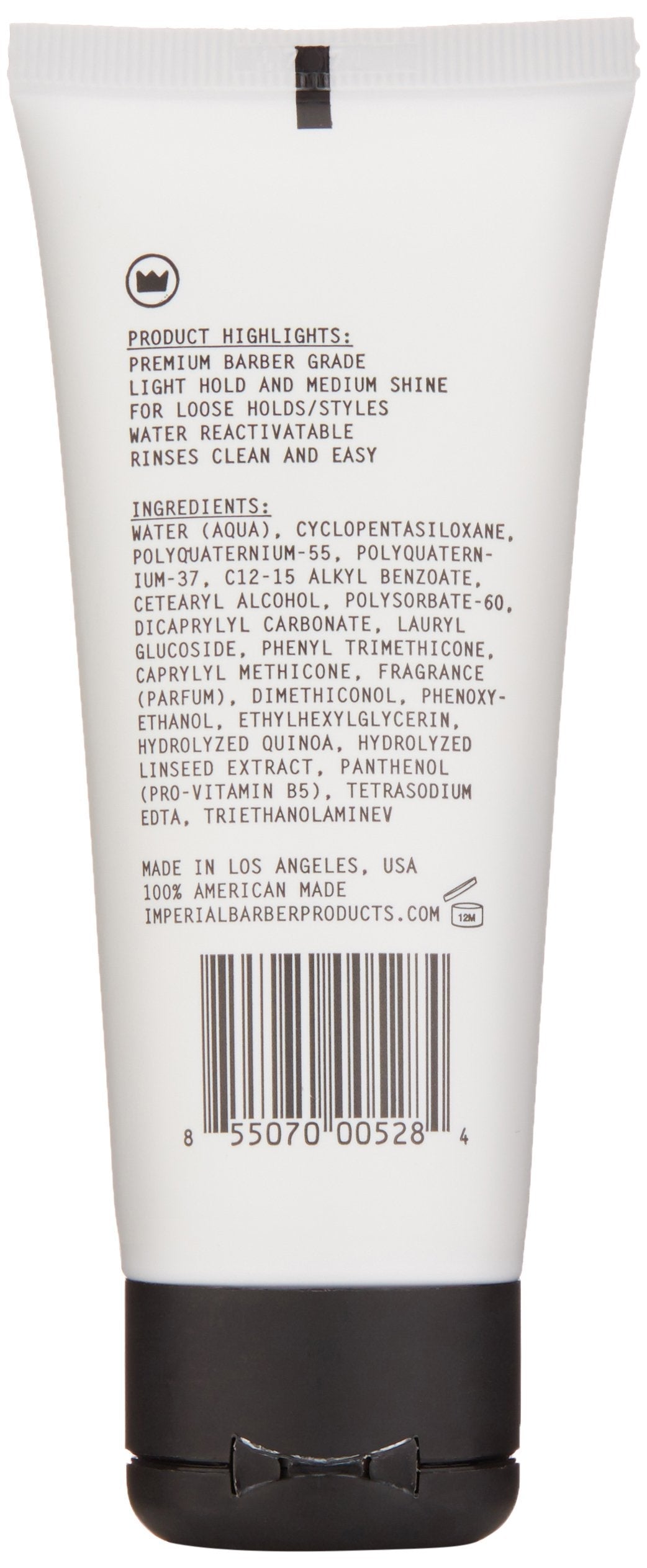 Imperial Barber Grade Products | FreeForm Cream, 2 oz | TSA Approved | Travel Sized | Light Hold | No Shine | Water-Based | Easy to Wash Out | Beauty & Personal Care Imperial Barber Grade Products