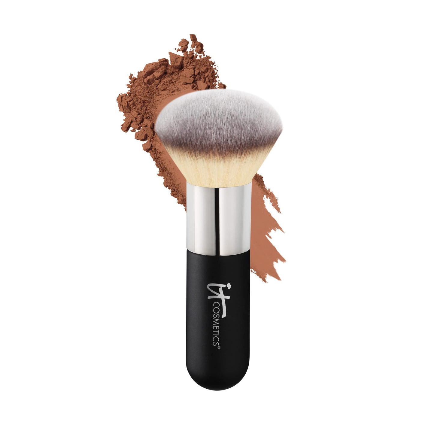 IT Cosmetics Heavenly Luxe Airbrush Powder & Bronzer Brush #1 - For a Smooth, Even, Airbrushed Finish - Jumbo Handle for Easy Application - Soft Beauty & Personal Care IT Cosmetics