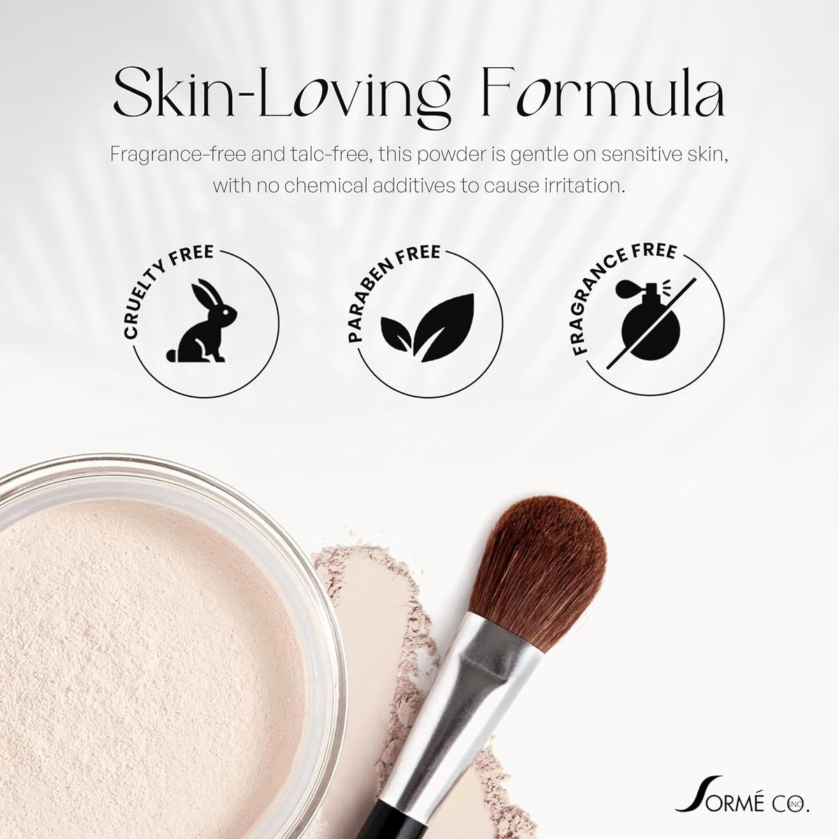 Sorme Treatment Cosmetics Mineral Secret Light Reflecting Powder 0.5oz | Hypoallergenic Matte Setting Powder Make-up with Oil-Control | Micronized