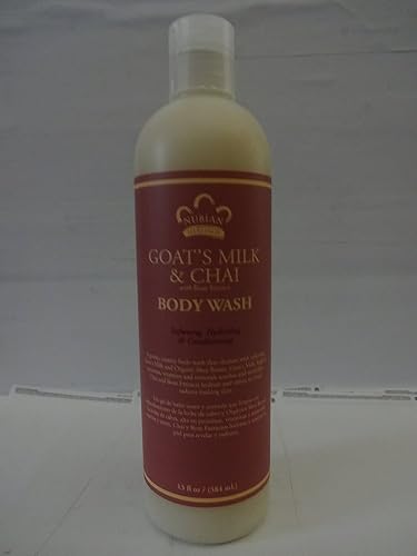 Nubian Heritage Body Wash Goats Mlk&Chai 13 Fz Beauty & Personal Care Nubian Heritage