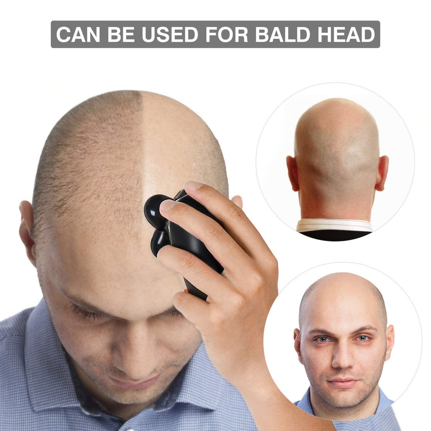 Head Shavers for Bald Men, 5 in1 wet dry facial boby grooming shaver rechargeable electric shaver bald head electric razor beard hair shaving machine Beauty and Personal Care Mecuricy