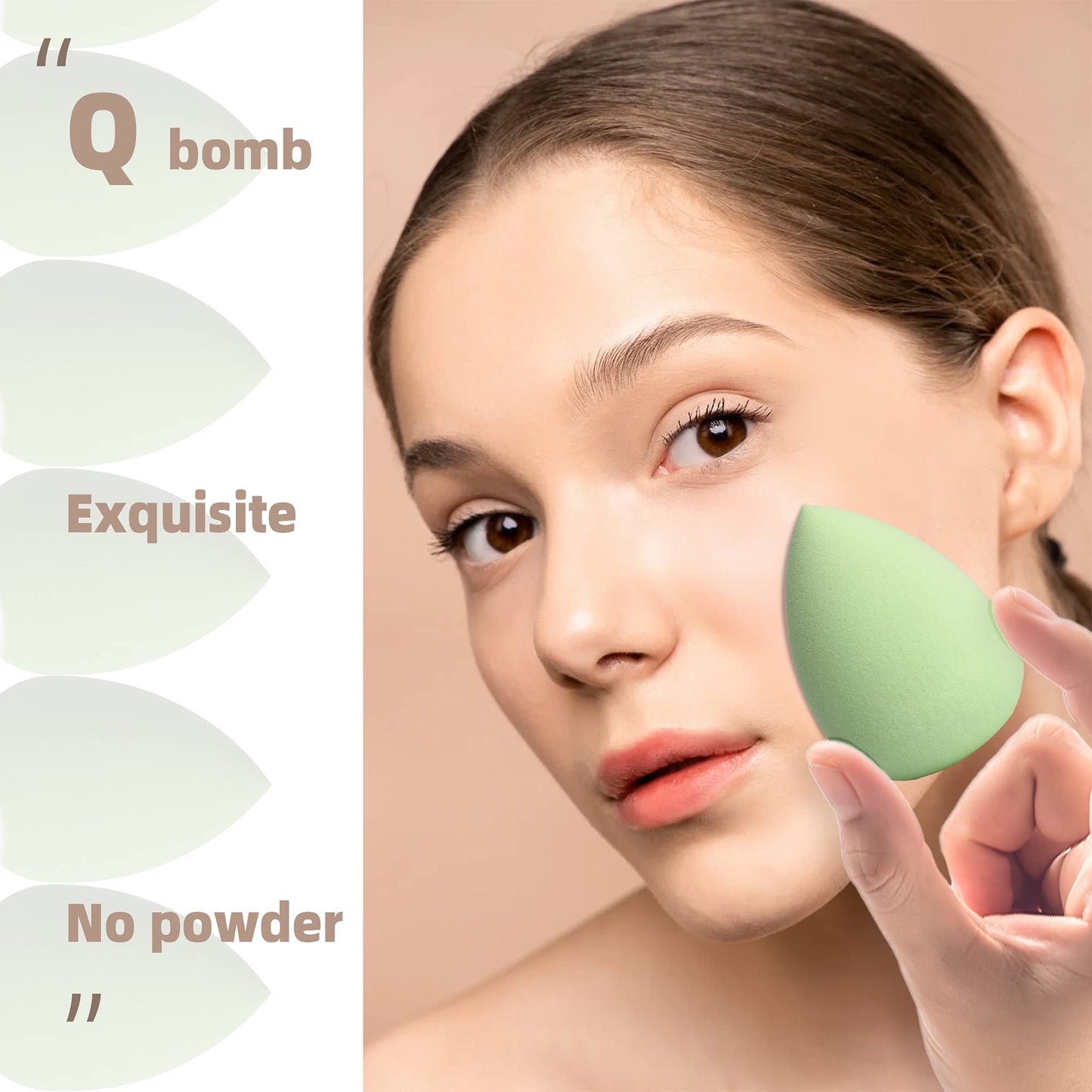 COSTICA Makeup Sponge Set Blender, Beauty Sponge Makeup Blender Flawless for Liquid - Multi Colored 8 pcs Exquisite Packeged Beauty & Personal Care ??? costica