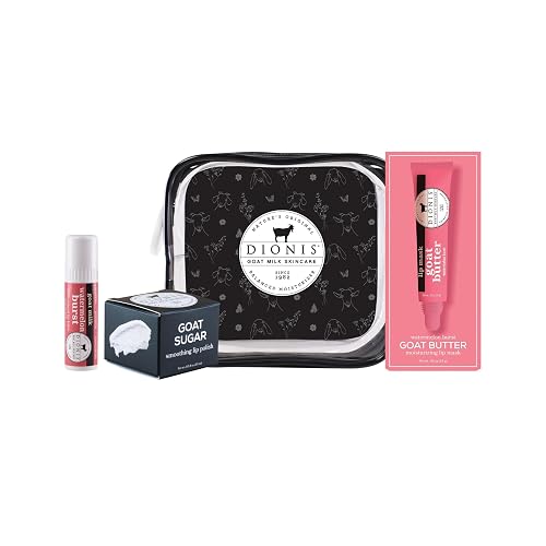 Dionis Goat Milk Watermelon Burst 3-Piece Lip Care Kit (Pack of 1) Beauty & Personal Care Dionis