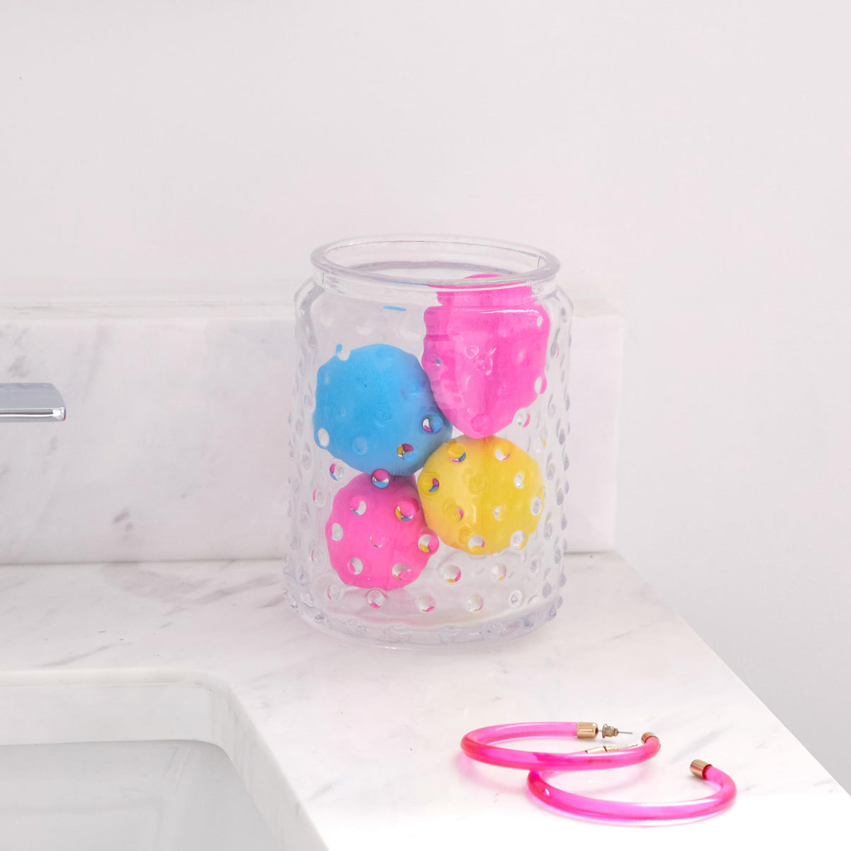 Candie Couture 4 piece Make-up Blending Sponges, Neon Bright Colors