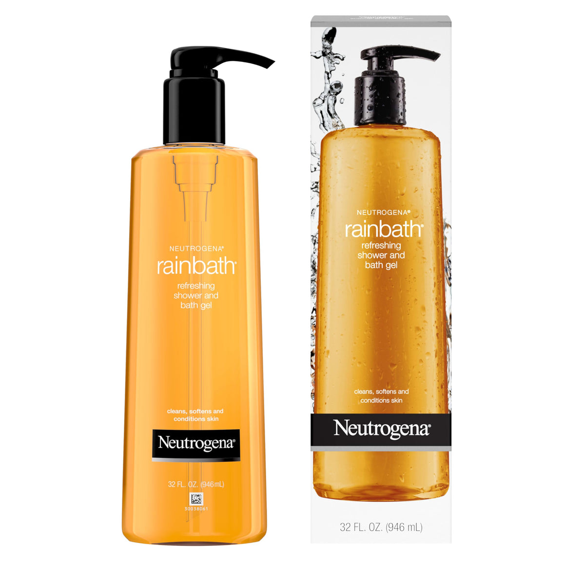 Neutrogena Rainbath Cleansing Shower & Bath Gel, Daily Moisturizing Body Wash Cleanser & Shaving Gel for Men & Women, Clean-Rinsing Creamy Lather Beauty & Personal Care Neutrogena