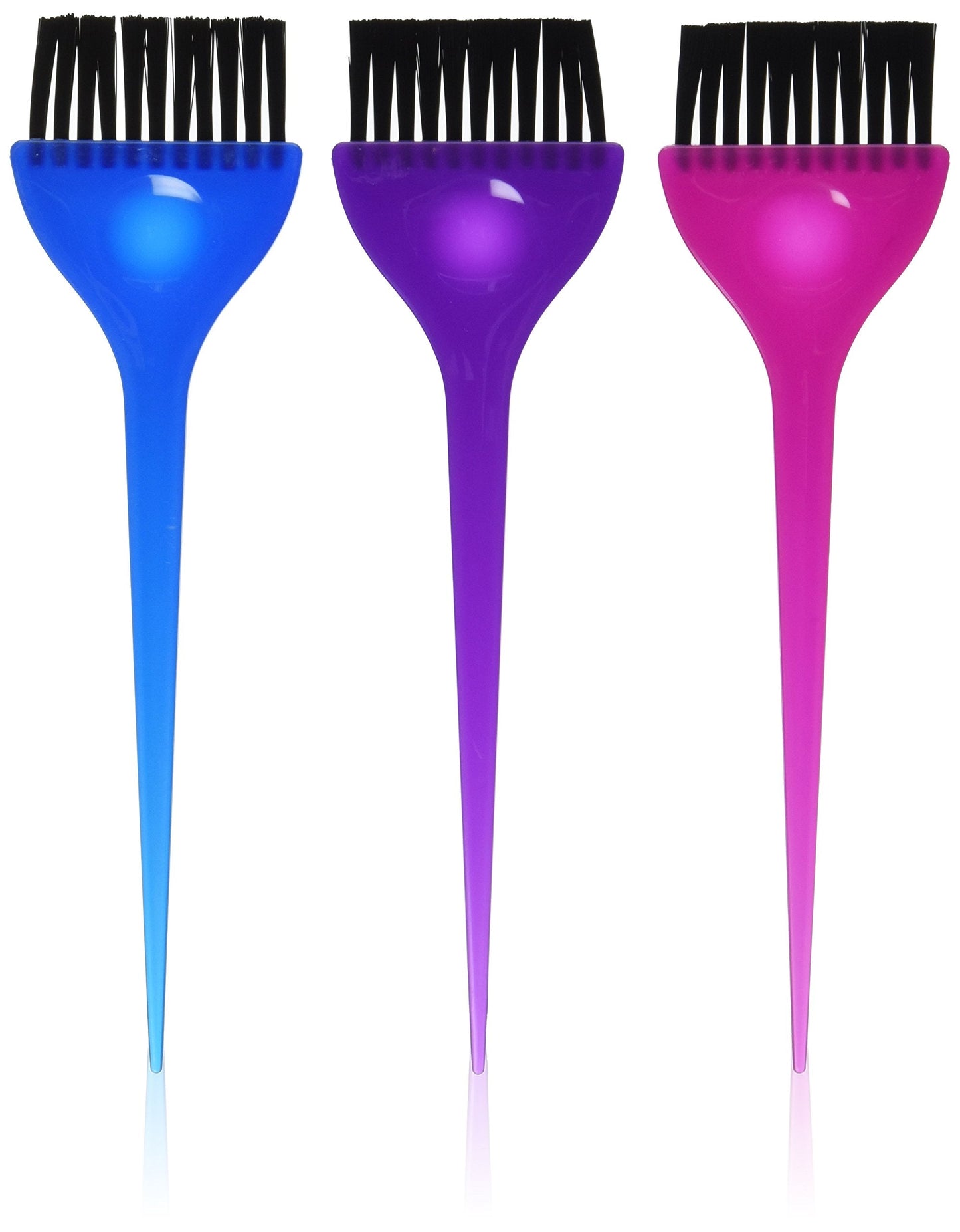 Soft 'N Style 3 Piece Translucent Dye Brush Set Beauty & Personal Care Soft 'N Style
