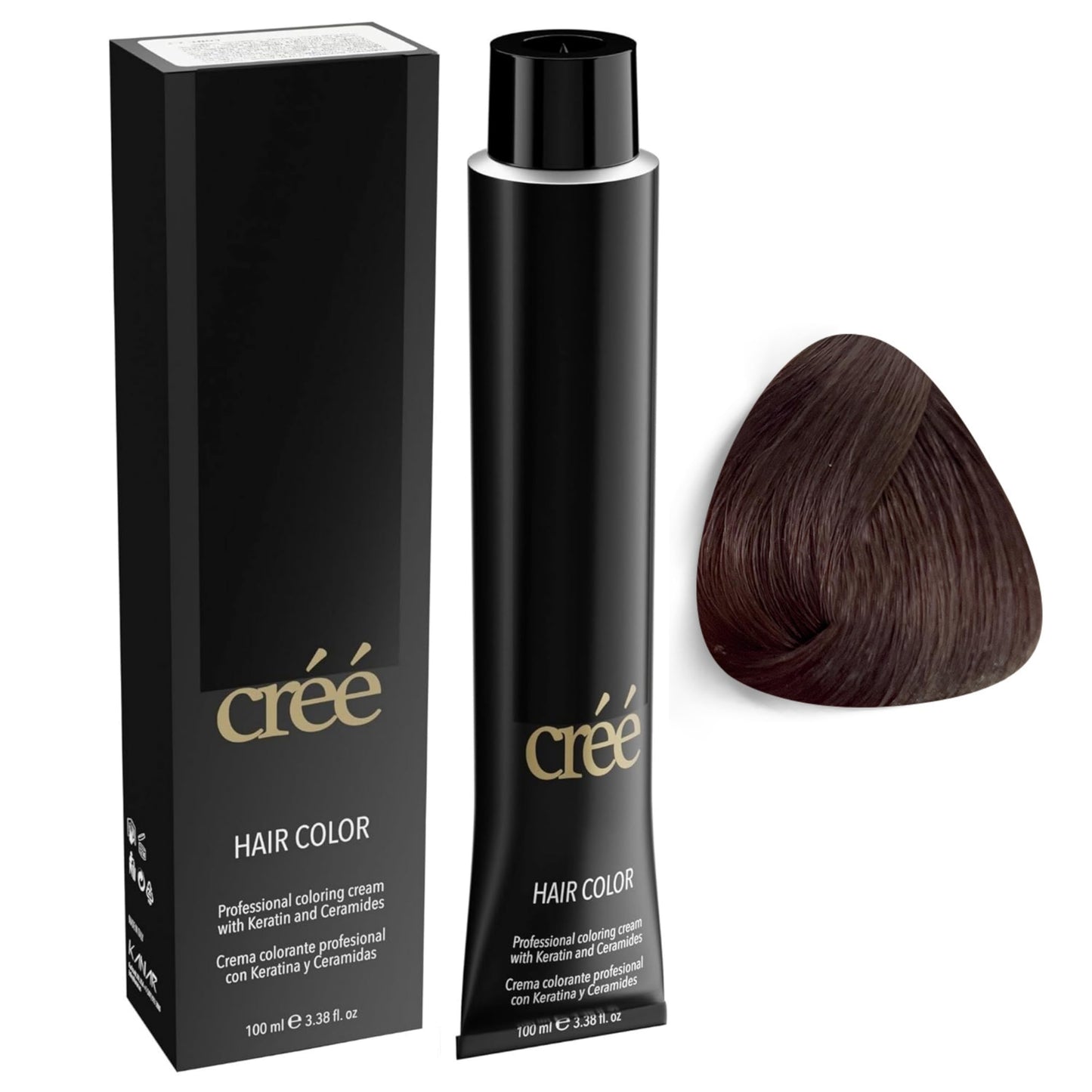 Cree Professional 8.91 - Ice Chesnut Light Permanent Hair Color - Long Lasting, Rich Vibrant - Gray Coverage 100ml - 3.4 fl.oz. Beauty & Personal Care Créé