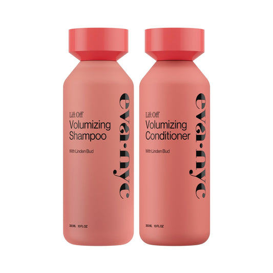 Eva NYC Volumizing Shampoo and Conditioner Set for Thin, Fine Hair - Instant Volume and Thicker- Looking Strands - Hydrate Hair - Sulfate + Paraben Beauty & Personal Care EVA·NYC