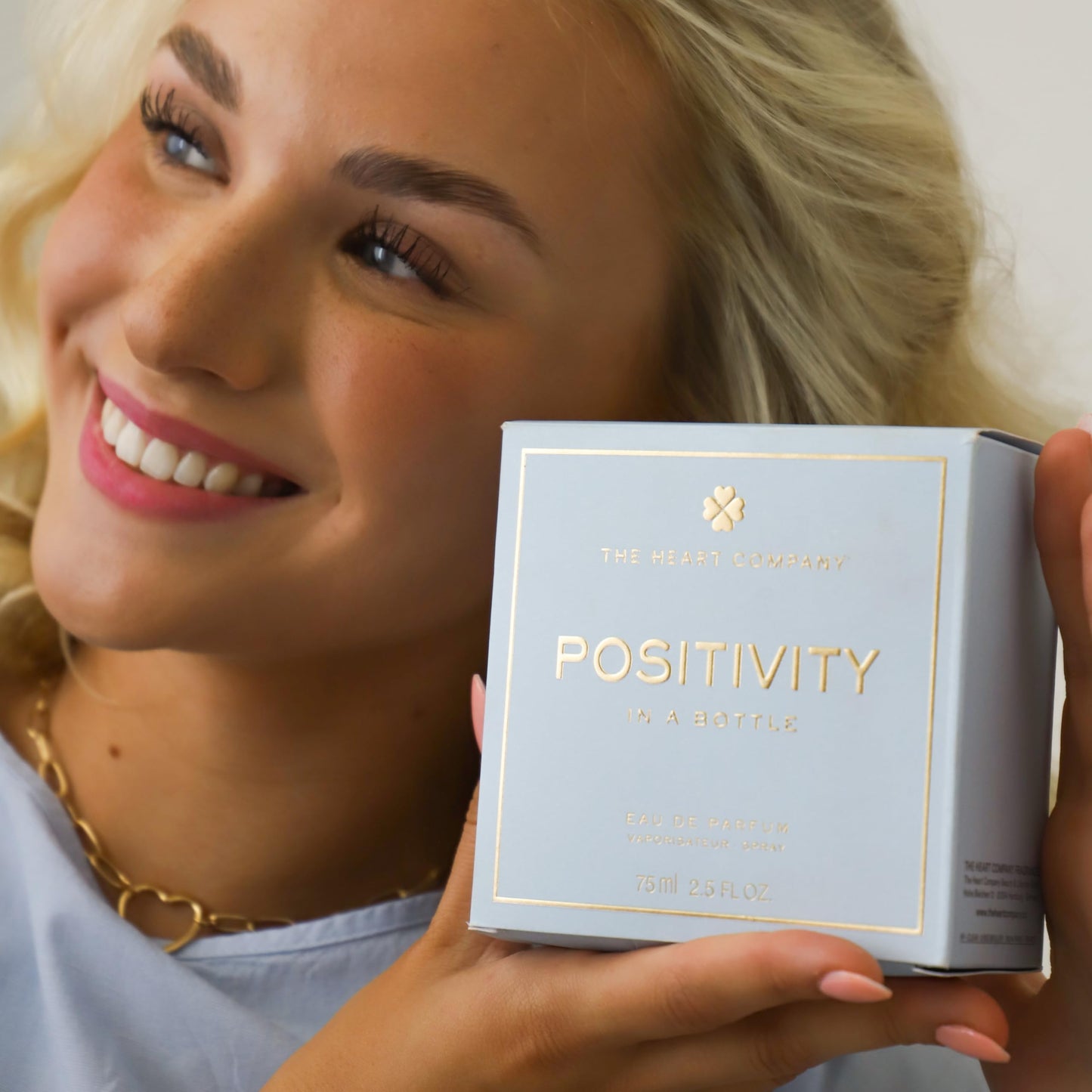 THE HEART COMPANY POSITIVITY in a bottle | Fresh Perfume for women | Vegan Gifts for women | Women's Eau de Parfum Spray 75ml - 2.5 fl oz. Beauty & Personal Care THE HEART COMPANY