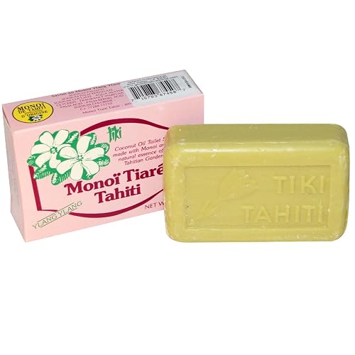 Monoi Tiare Tahiti Ylang Ylang Coconut Oil Toilet Bar Soap - 4.55 oz Beauty & Personal Care Monoi Tiare Tahiti