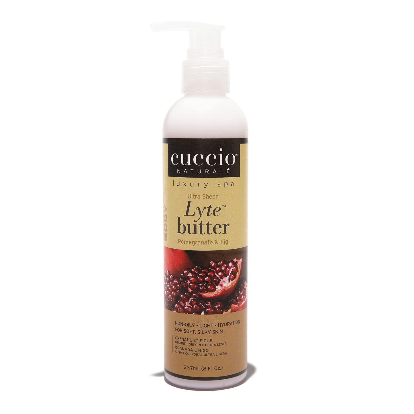 Cuccio Naturale Lyte Ultra-Sheer Body Butter - Replenishing Scented Moisturizer Cream - Deep Hydration To Repair Dry Skin - All Natural, Cruelty-Free Beauty & Personal Care Cuccio