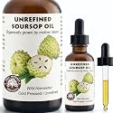 Best Nature's Cosmetics Organic Soursop Oil (Anona Muricata, Graviola, Guanabana) - Unrefined Soursop Oil, 100% Pure, Organic, Cold-Pressed - 2oz Beauty & Personal Care Best Nature's Cosmetics