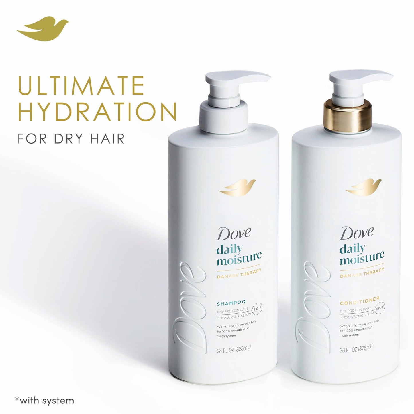 Dove Conditioner Coconut & Hydration for Dry Hair with Bio-Protein Care Technology and Coconut Oil 28 Fl Oz Beauty & Personal Care Dove