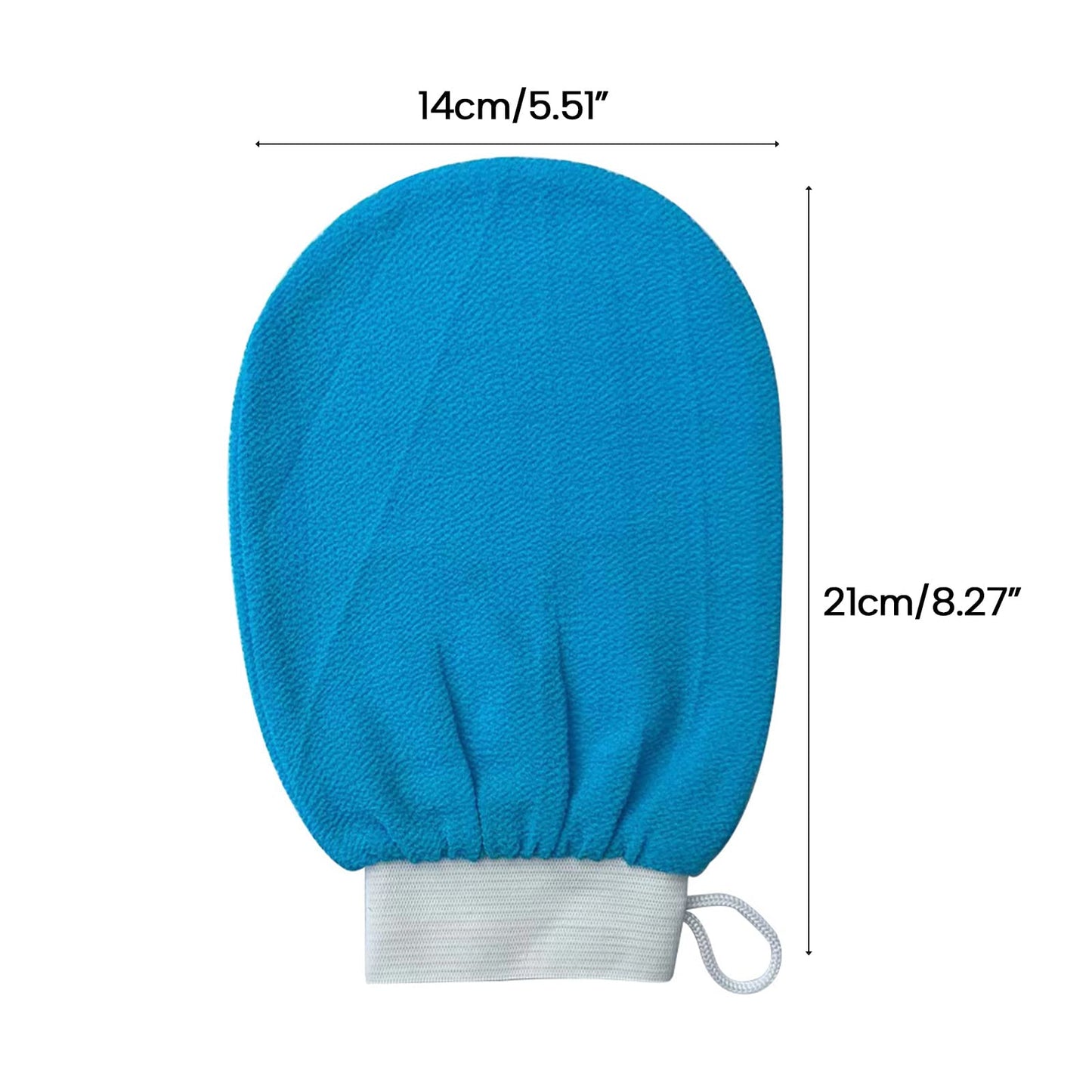1 Piece Exfoliating Mitt Exfoliating Washcloth Korean Body Scrub Gloves Italy Face Shower Cloth Asian Bath Massage Mitts Exfoliating Gloves For Shower Beauty and Personal Care Vdaxvme