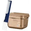 BlondeMe Lightener Powder 9+ Premium Bleach 450 grams and M Hair Designs Tint Brush Comb (Bundle), Off White Beauty & Personal Care M Hair Designs