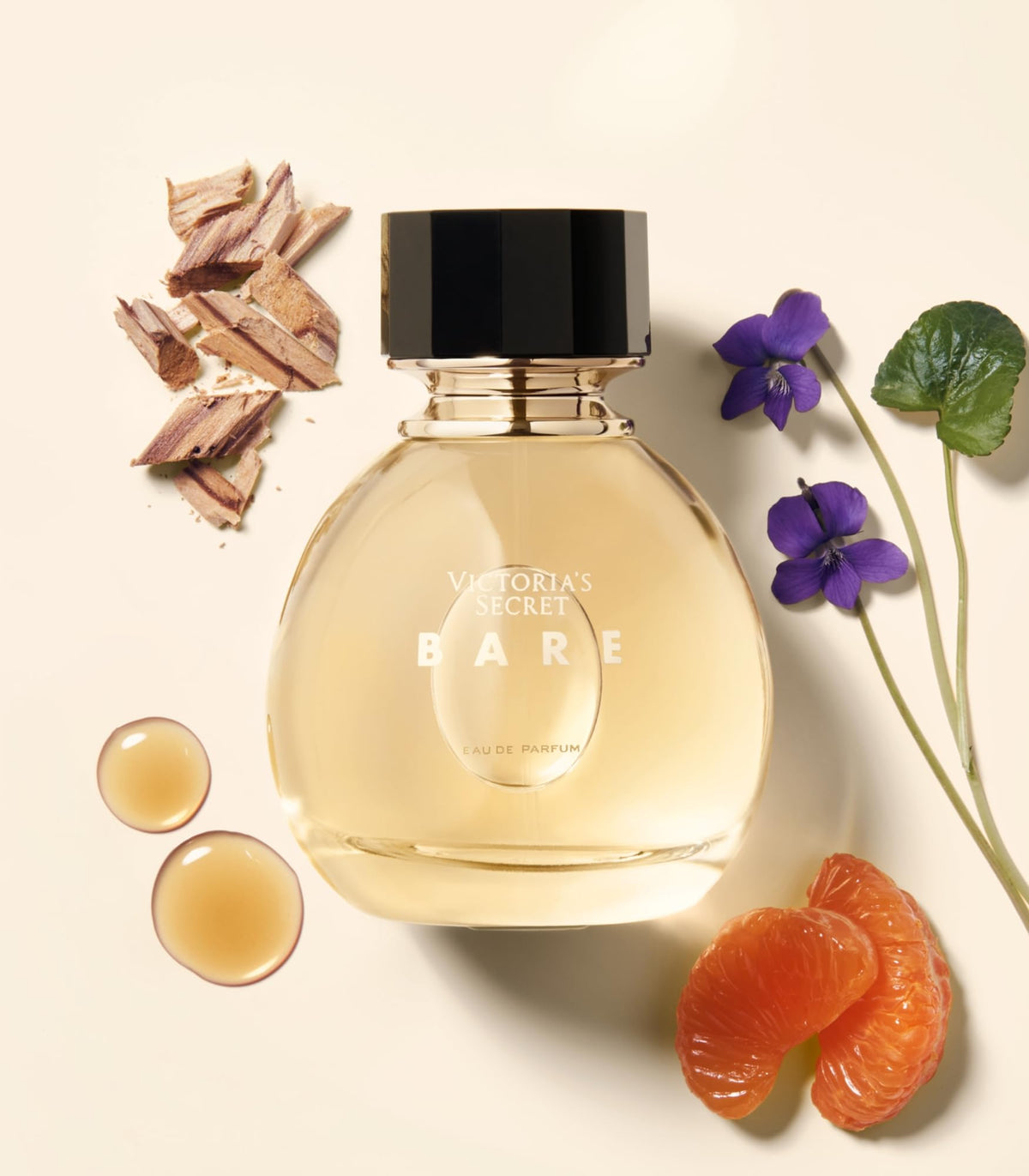 Victoria's Secret Bare Eau de Parfum – Women’s Perfume with Notes of Australian Sandalwood, Mandarin Madagascar & Egyptian Violet, 3.4 oz Beauty & Personal Care Victoria's Secret