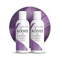 Adore Semi Permanent Hair Color (090 Lavender) (2 Pack) | Vegan & Cruelty-Free Purple Hair Dye | No Ammonia, No Peroxide, No Alcohol | 4 Fl Oz Beauty & Personal Care Adore