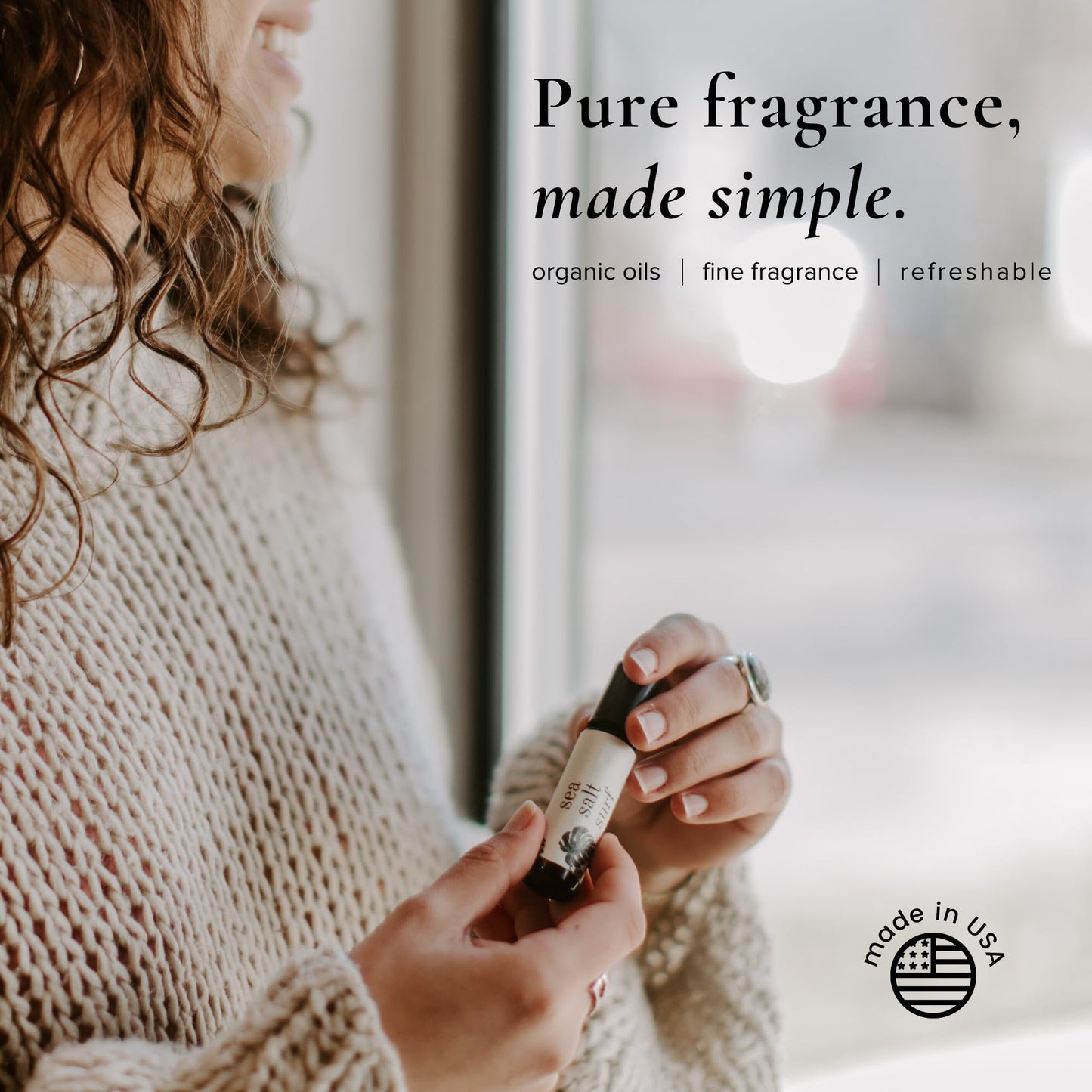 BROKEN TOP - Roll On Perfume | Essential Oil Perfume | Jojoba & Essential Oil Eau de Parfum | Natural, Vegan (Sea Salt Surf) Beauty & Personal Care BROKEN TOP