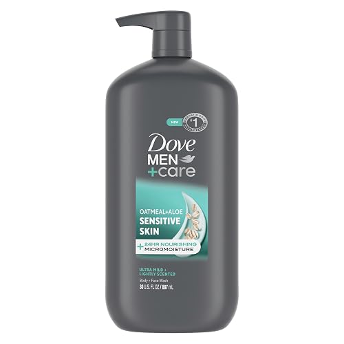 DOVE MEN + CARE Body & Face Wash Sensitive Skin For Hydrated, Smooth Skin - 30 oz Beauty & Personal Care DOVE MEN + CARE