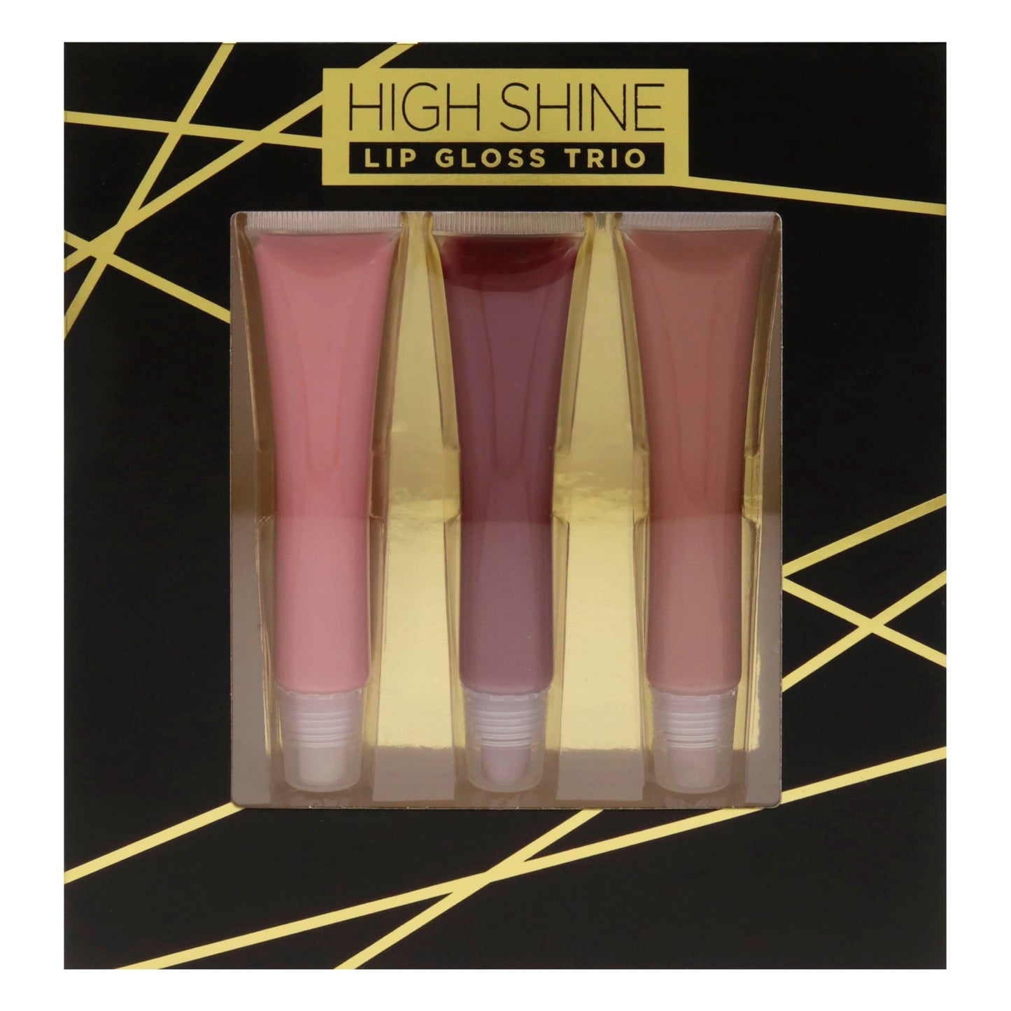 High Shine Lip Gloss Trio by Reaction Retail 3 x 0.54 oz Lip Gloss Beauty & Personal Care Reaction Retail