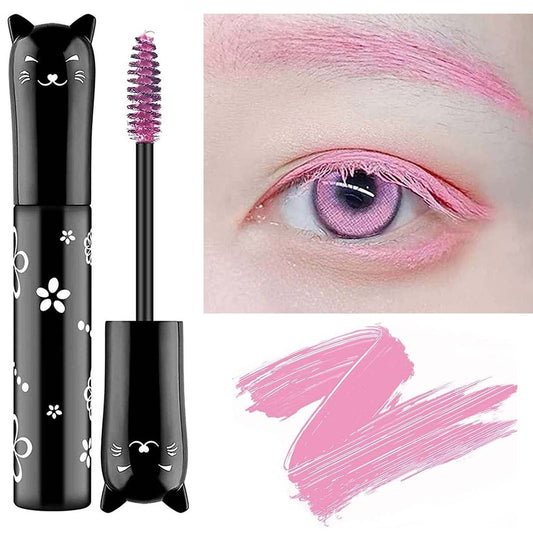 Pink Mascara Colored Eyes Makeup Best Natural Hypoallergenic Primer Benefit Waterproof Fast Dry Eyelashes Red Volumizing Lengthening Curling Defining Beauty & Personal Care TWLBXMG