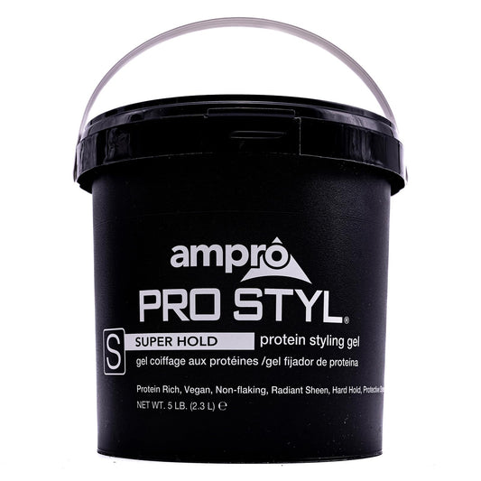 AmPro Pro Styl Styling Gel - Protects and Strengthens Your Strands - Non-Flaking, Alcohol Free, Vegan Formula - Flexible, Touchable Hold for All Hair Beauty & Personal Care AmPro