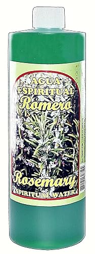 MISTIC 1 BOTTLE ROSEMARY SPIRITUAL WATER-ROMERO AGUA ESPIRITUAL 16OZ-WICCA-MAGICK-PAGAN Beauty & Personal Care MISTIC