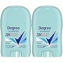 Degree Advanced Antiperspirant Deodorant, Shower Clean 2-Pack - Travel Deodorant for Women, 72H Protection, 0.5 Oz Ea Beauty & Personal Care Degree