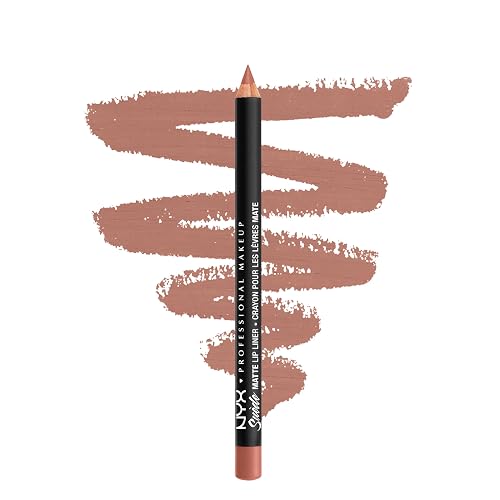 NYX PROFESSIONAL MAKEUP Suede Matte Lip Liner, Velvety-Smooth, Long-Lasting Formula For A Defined Lip Makeup Look - Dainty Daze (Pink) Beauty & Personal Care NYX PROFESSIONAL MAKEUP