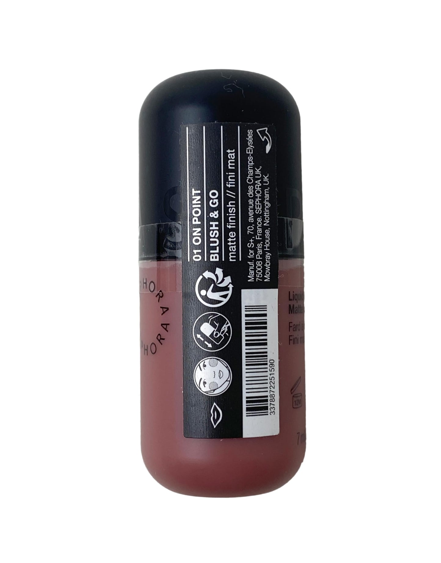 SEPHORA COLLECTION Blush & Go For Lip and Cheek - 01 ON POINT (7 ml/.23 Fl Oz) Beauty & Personal Care SEPHORA