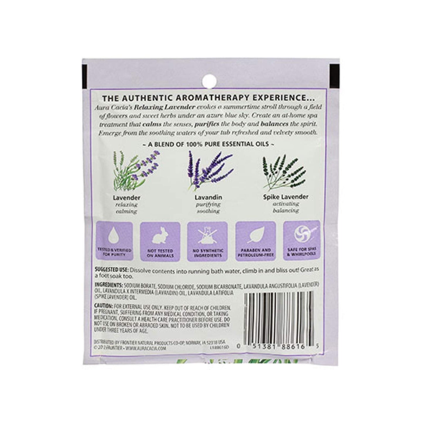 Aura Cacia Bath Mnrl Lavendar Relaxing Beauty and Personal Care Aura Cacia