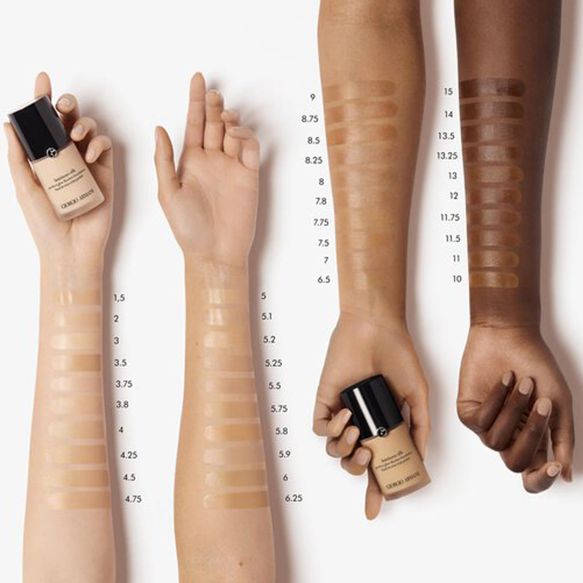 GIORGIO ARMANI Luminous Silk Foundation - # 6.5 (Tawny) 30ml/1oz