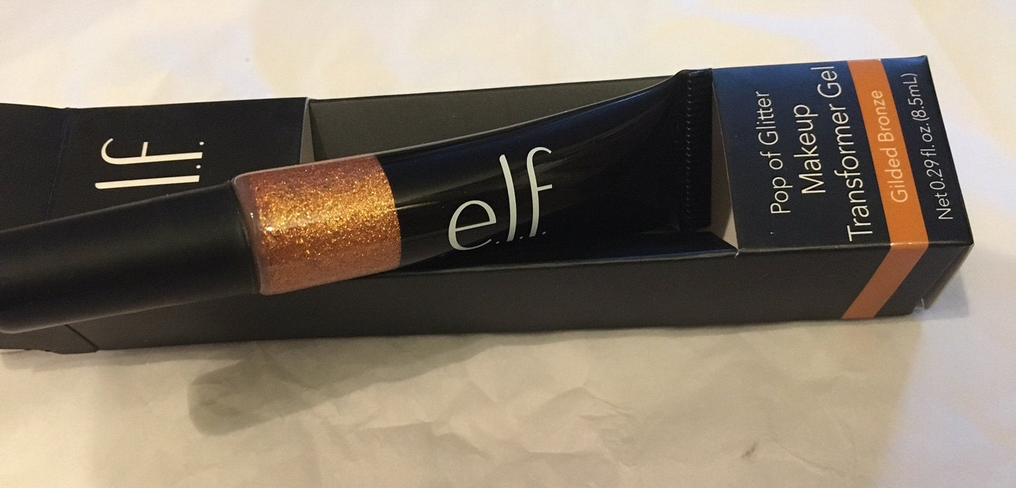 E.L.F. Pop of Glitter Makeup Transformer Gel Glided Bronze Beauty & Personal Care e.l.f.